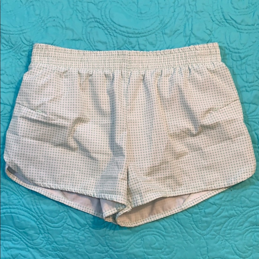 Jadelynn Brooke Green Gingham Shorts